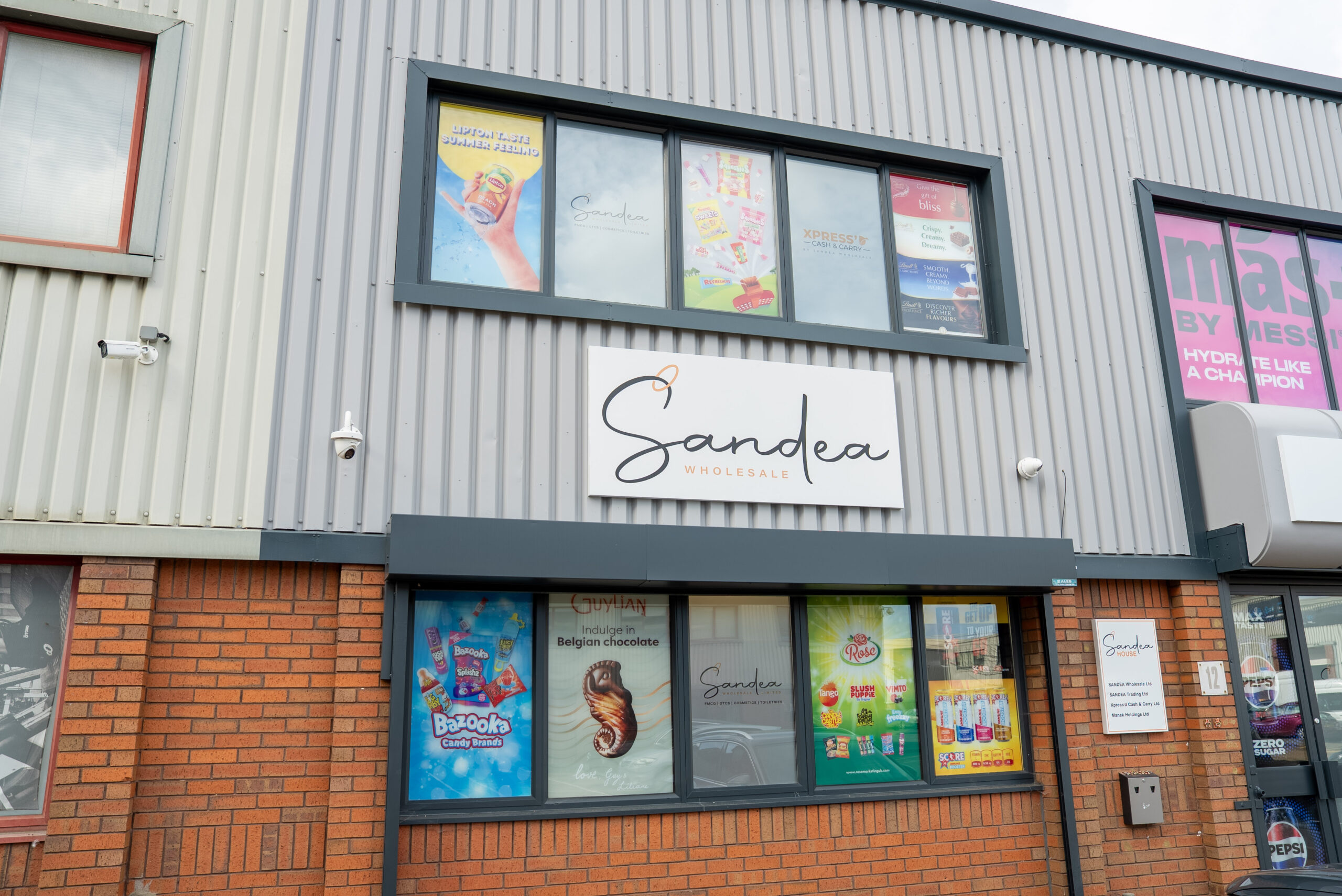 Sandea warehouse front